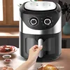 multi-functional French fries, electromechanical oven, window-accessible household smart touch fryer 1