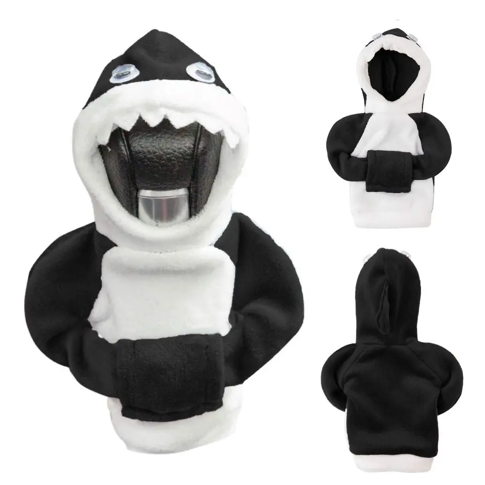 Car Interior Accessories Gear Head Cover Car Shift Hoodie Covers Hoodie Car Gear Shift Knob Cover Auto Interior Accessor Gear Lever Decorative Manual Handle Speed