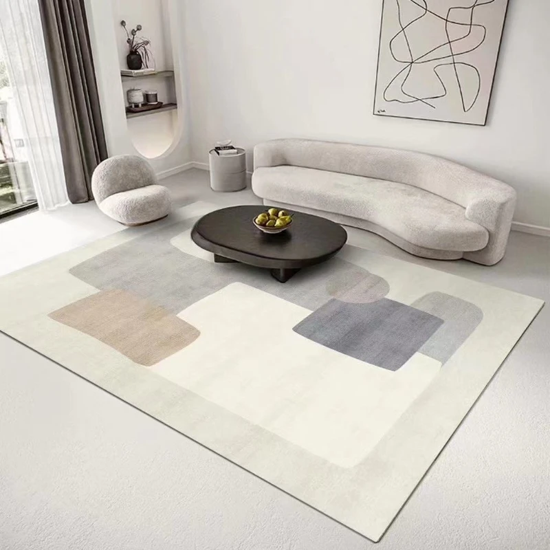 

Japanese Style Living Room Carpet Abstract Style Carpets Home Anti-slip Room Floor Mats Modern Rugs for Bedroom Lounge Decor Rug