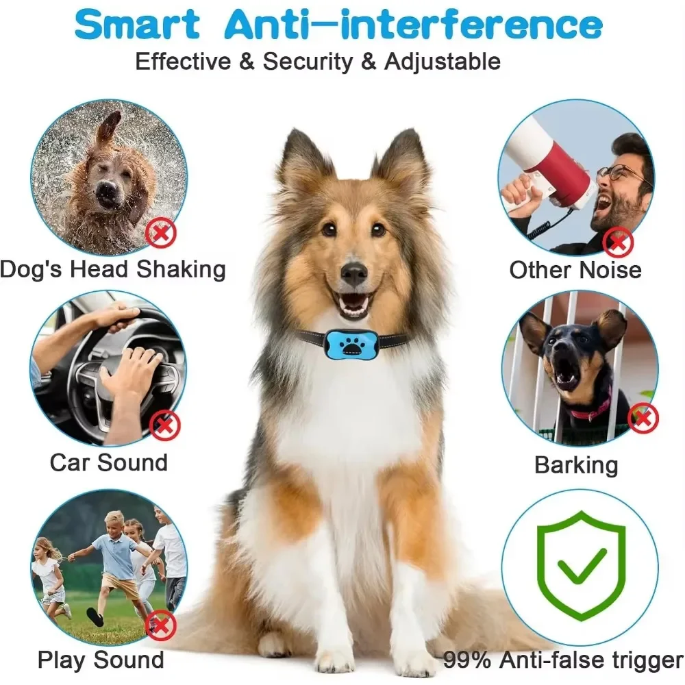 USB Rechargeable Waterproof Dog Collar