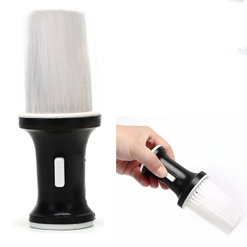 

Soft Neck Face Duster Brushes Hair Clean Hairbrush Beard Brush Hairdressing Sweeping Hair Cleaning Duster Hair Cutting Brushes