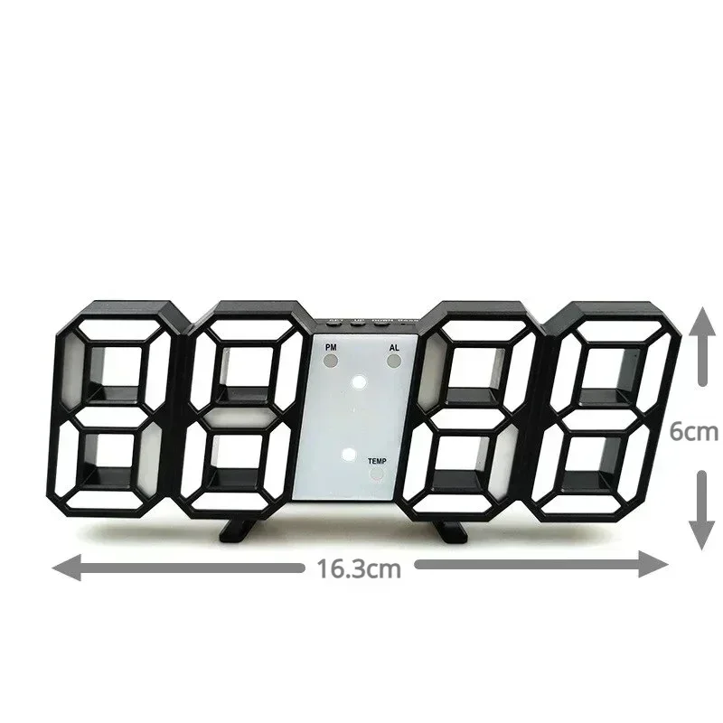 3D LED Digital Clock 4