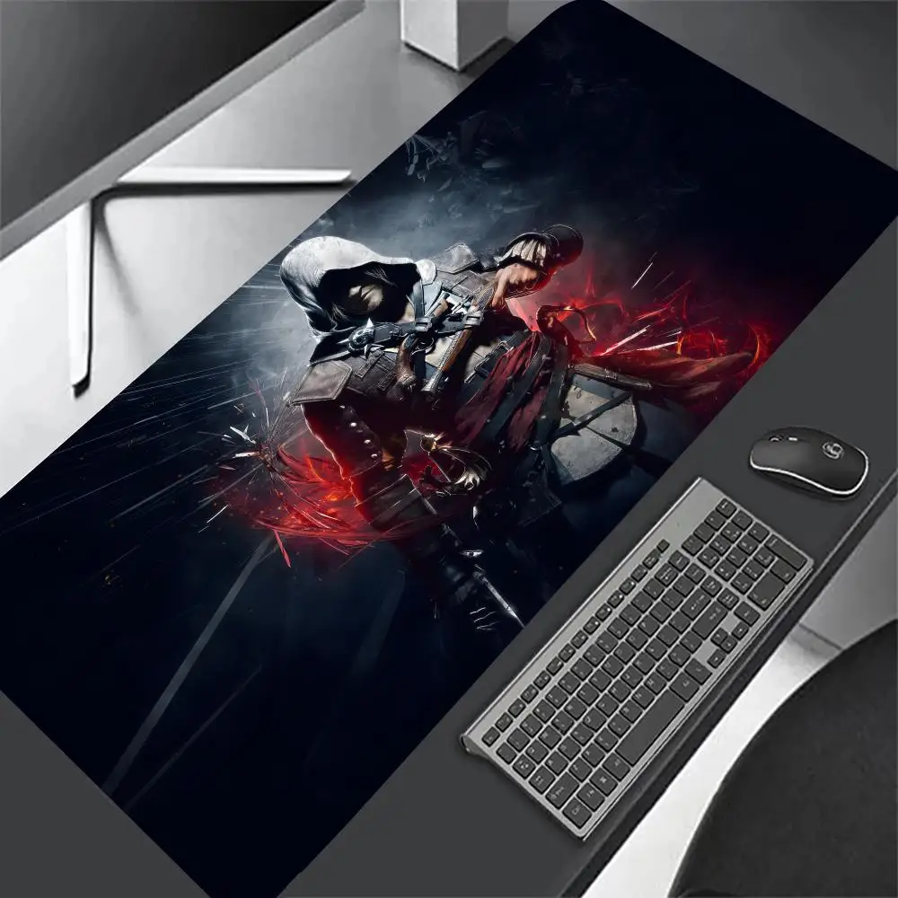 New Assassin'S Black Flags C-Creeds 4  Mouse Pad Mouse Pad Chi G-Sr-Se Professional E-Sports Fine Surface Gaming Rubber Mouse Pad Smooth Table Mat