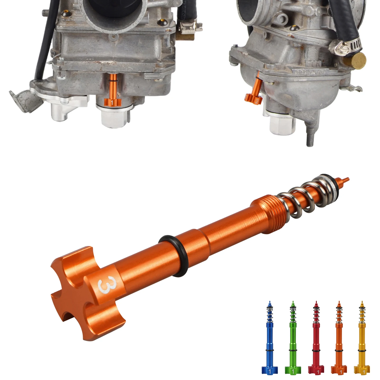 NiceCNCMotorcycleFuelMixtureScrewCarburetorForKTMEXCEXCFSX