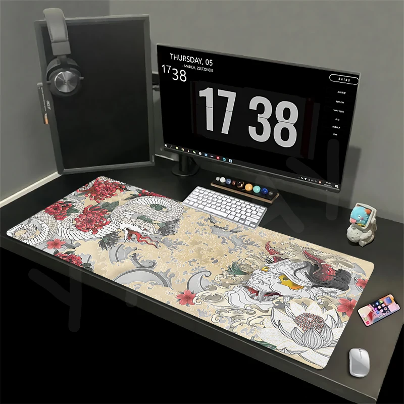 

Mouse Pad Chinese Element Gamer Mousepads Big Gaming Mousepad XXL Mouse Mat Large Keyboard Mat Desk Pad For Computer Laptop