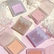 

XIXI Teak Makeup Kawaii Makeup Blush Pink Shadow Face Palette Cute Makeup Matte Blusher Korean Makeup Blush