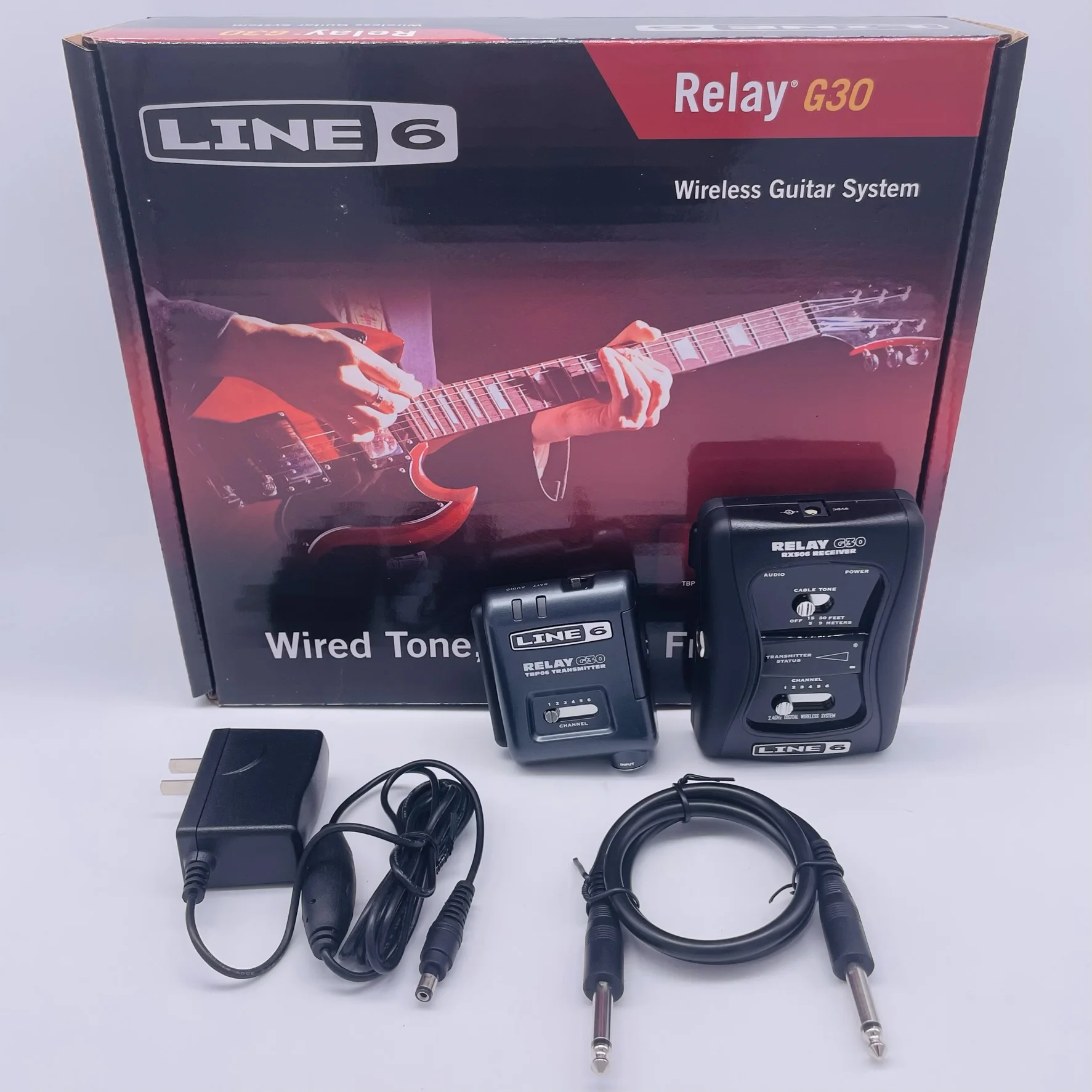 おまけ付き LINE6 RELAY G30 ギター⁄ベース用 ワイヤレスシステム