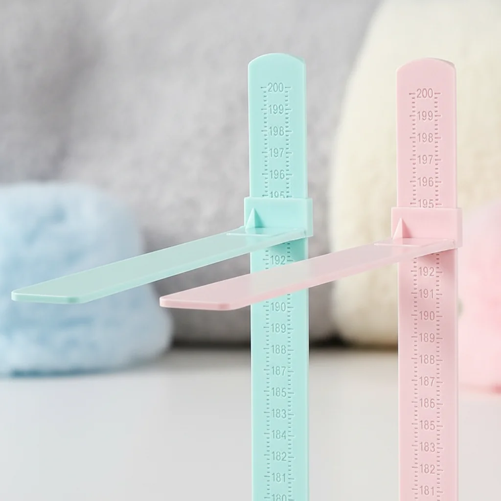 Adjustable Foldable Height Measurement Wall Sticker