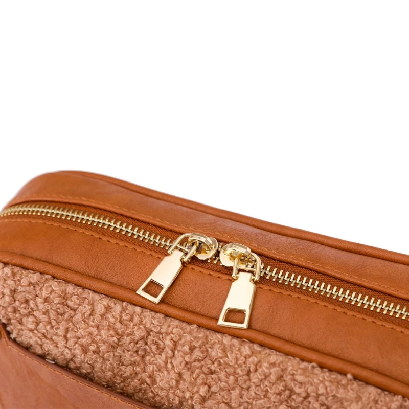 PU Leather Handbag Purse Fashion Crossbody Bags for Women Shoulder Winter Bag