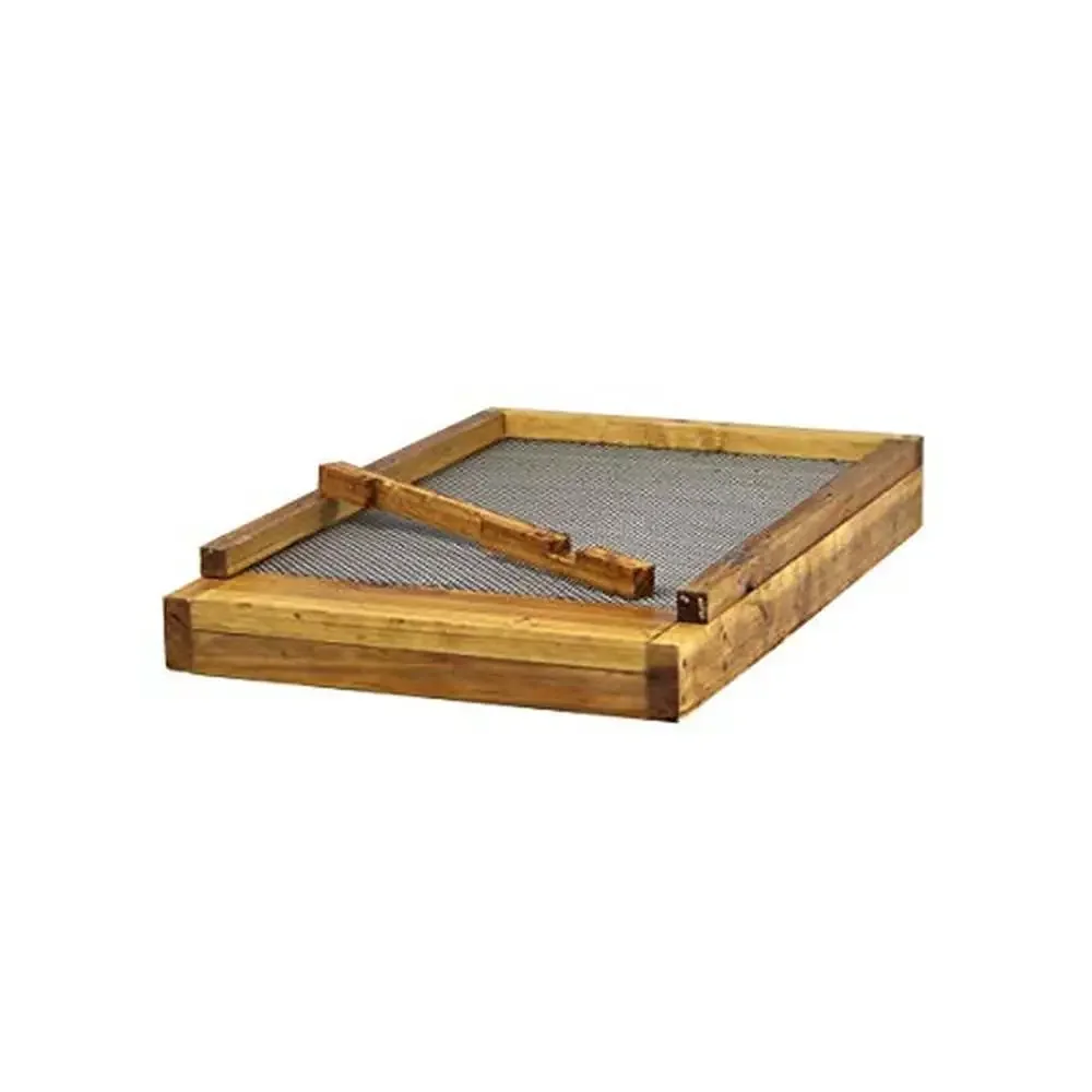 Langstroth Beehive Kit with Beeswax Dip Top Cover Inner Cover Queen Excluder Bottom Board Escape & Reducer Pre-Assembled