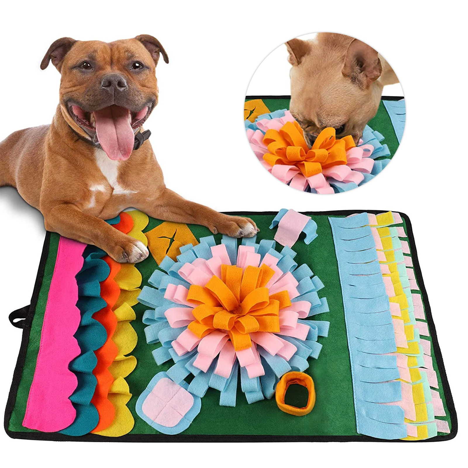 Benepaw Durable Dog Snuffle Mat for Large Medium Small Dogs Stress