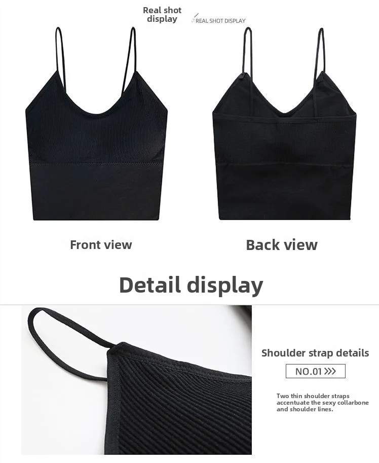Women's Padded Sporty Strap Tank Top