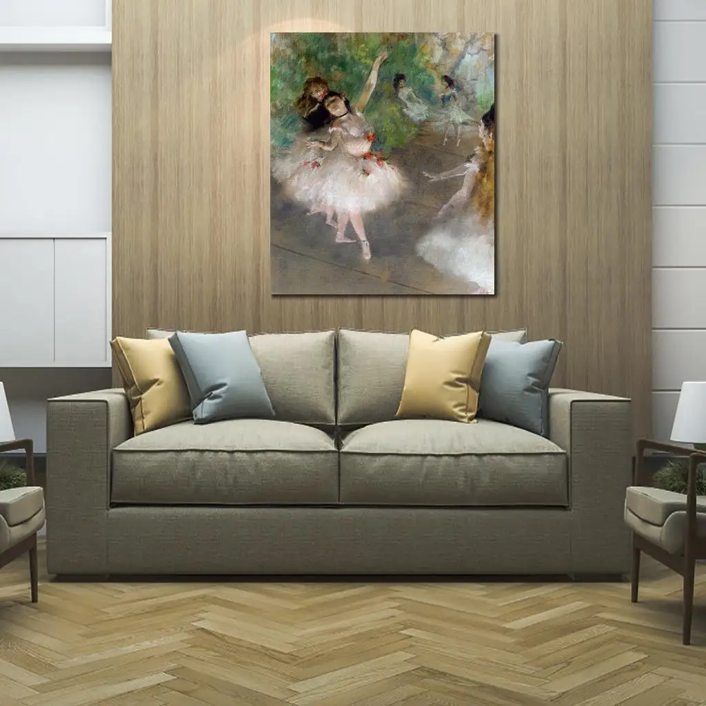 

Impressionist Art Dancers Edgar Degas Paintings Handmade High Quality