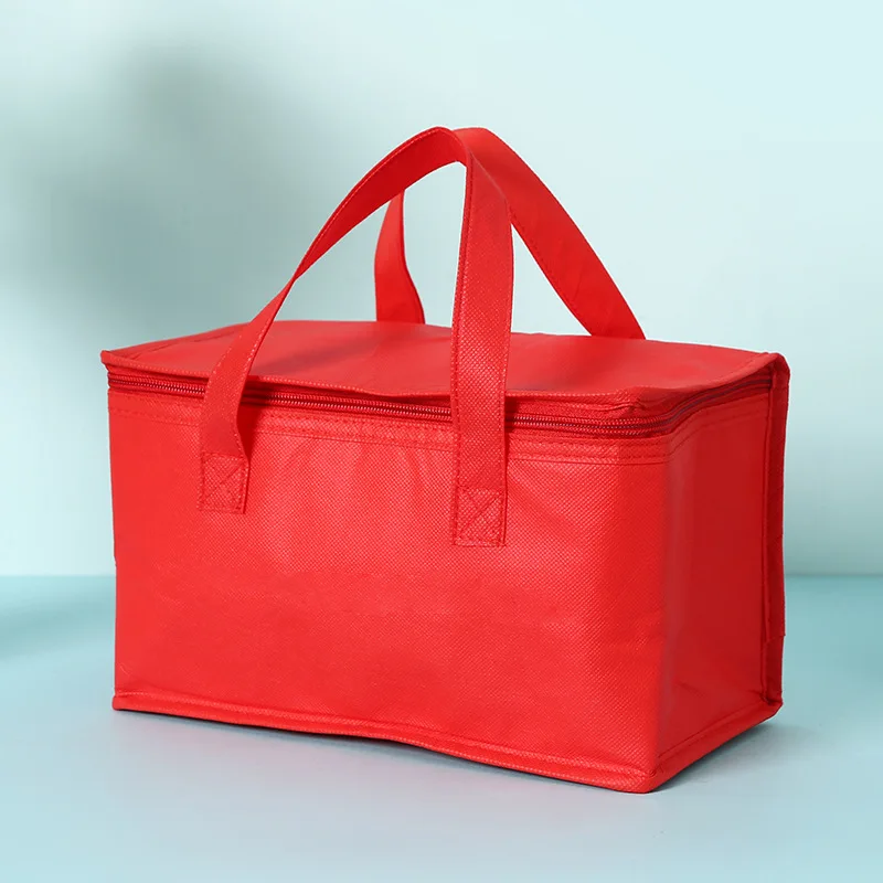 Portable Thermal Insulated Cooler Box Large Outdoor Camping Lunch Bento Bags Trips BBQ Meal Drink Zip Pack Picnic Supplies