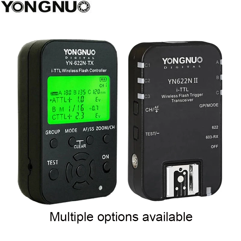Yongnuo-yn622n ii YN622N-TX yn622nキットi-tll,nuyoカメラ用nuoyn565  