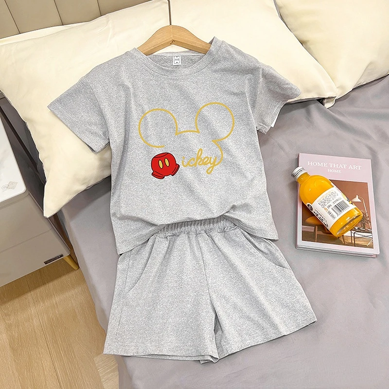 equestrian clothing sets	 Boys Suit Summer New Children's Suit Cartoon Mickey Fashion Casual Short-sleeved Baby T-shirt 2-piece Set for Children dad and baby clothing sets	 Clothing Sets