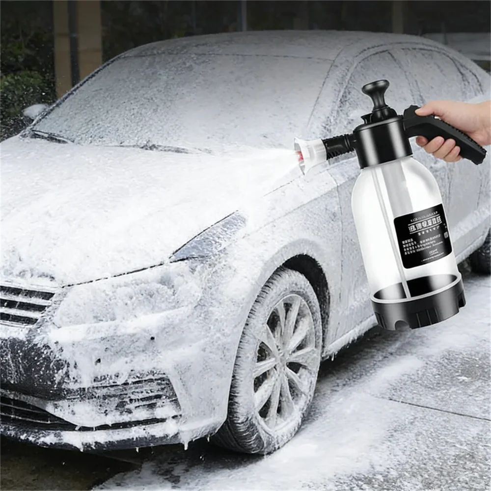 세차 폼 스프레이 폼 분무기 병 스프레이 건 수동 공기압 물 분사기 자동차 샴푸 스노우 폼 공기압 스프레이 병