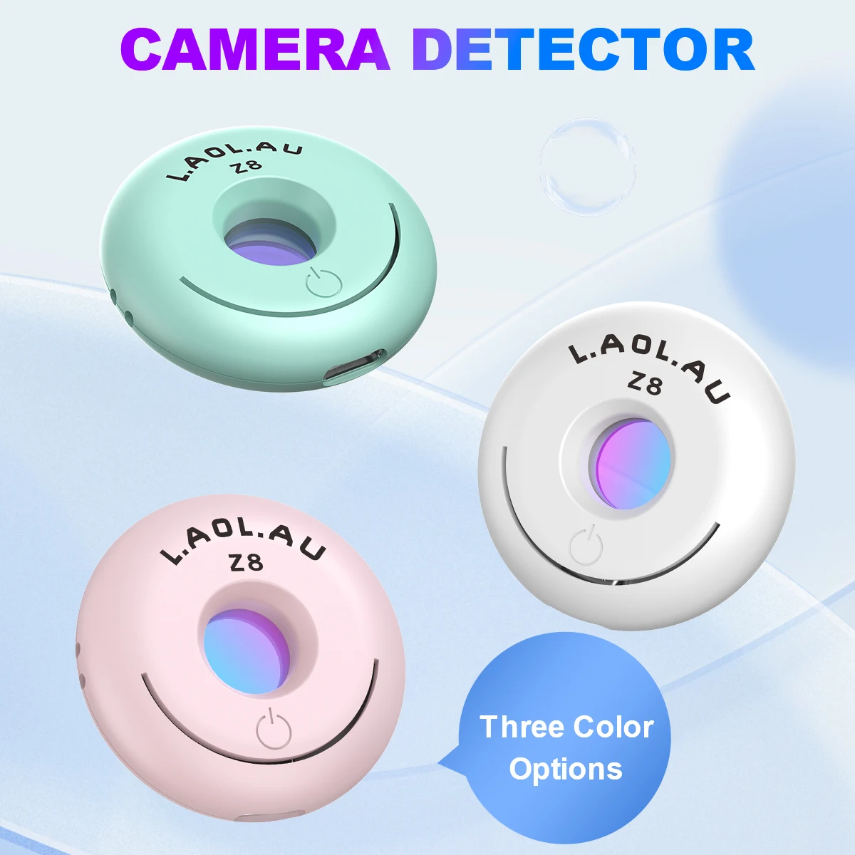 Z8 Rechargeable Camera Detector for Anti Candid Security Protection Mini Pinhole Hidden Camera Lens Detect Gadget Hotel Peeping hidden camera detector infrared camera detector camera detector