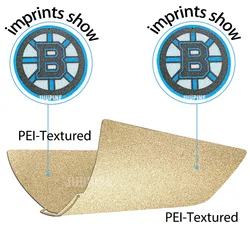 Enhanced Build Plate for 3D Printers - High-Quality PEI Sheet, 257x257mm (Double Textured PEI)
