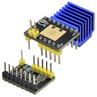 TMC2208 TMC2209 ATD5833 V2.0 With Heat Sink Stepper Motor Driver StepStick 3d Printer Parts 2.5A 256 Subdivision Silent Printing 4