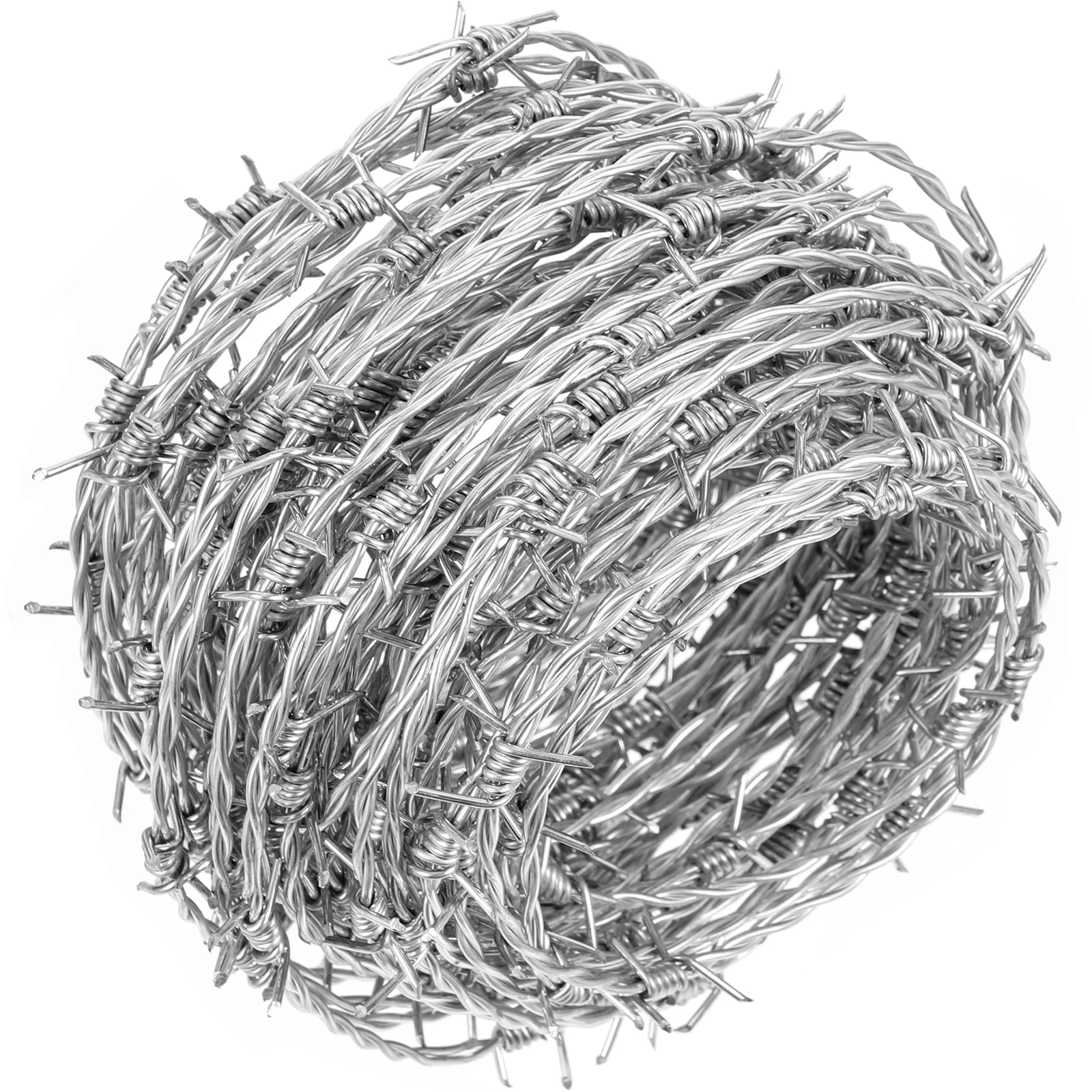 

Barbed Steel Wire Mesh Fence Farm Poultry Pen Ribbon Protect Garden Netting