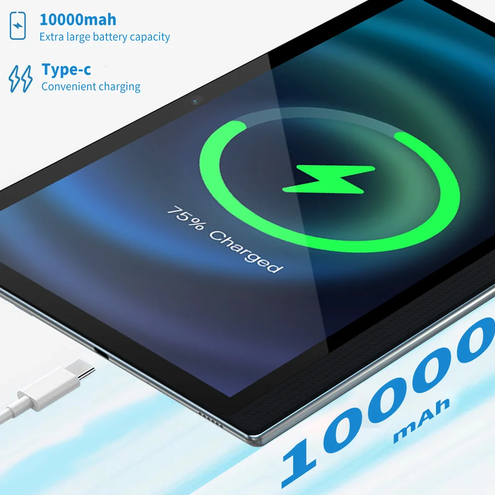 New 14 inch T ablet Android 12 8GB (4+4 expansion) RAM 512GB ROM 1920x1200IPS screen 10000mAh Battery,Dual Camera  5GWiFi 6