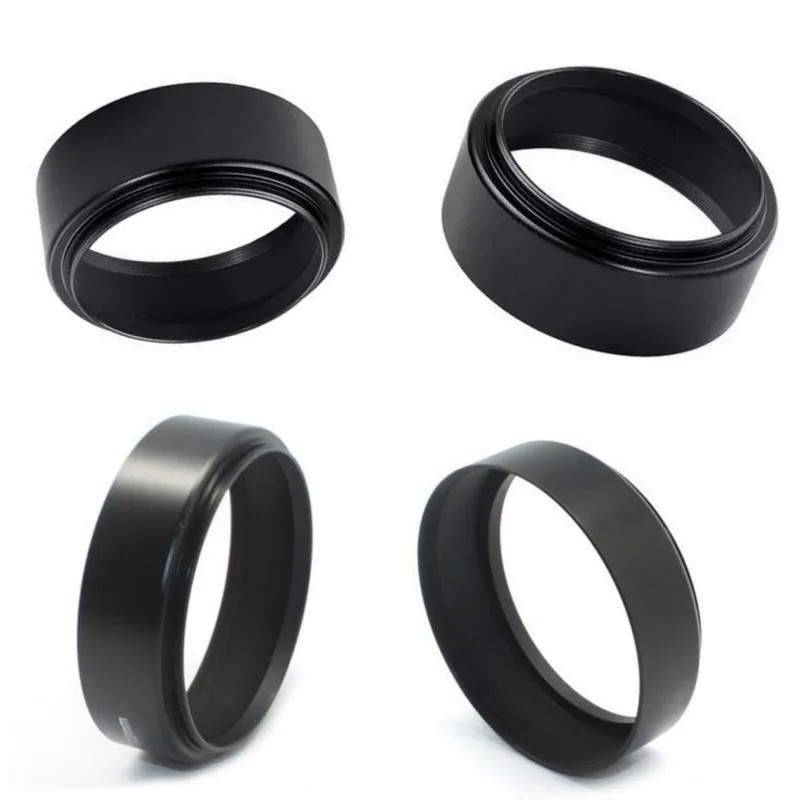 40.5 43 49 52 55 58 62 67 72 77 82mm Metal camera lens hood for canon nikon camera lens