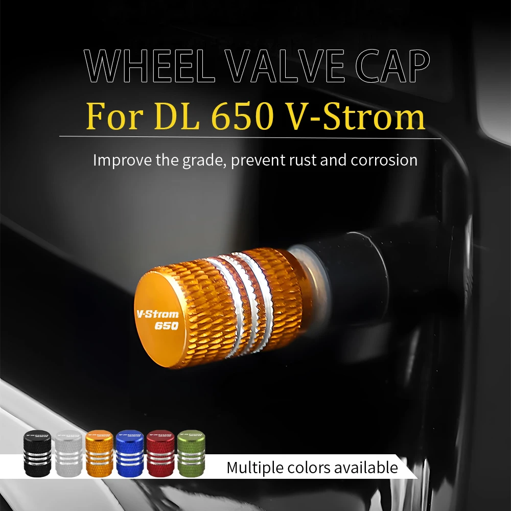 

Motorcycle Wheel Valve Cap Aluminum V-Strom 650 XT for Suzuki V Strom650 DL V-strom650 Vstrom650 Vstrom650XT 2010 2014 2019 2020