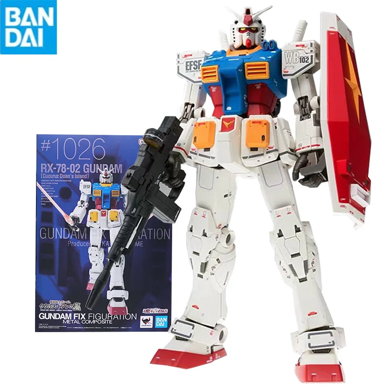 

Bandai Gunpla Gffmc Fix Figuration Rx-78-02 Gundam Cucuruz Doan's Island High Quality Collectible Action Figure Models Kids Gift
