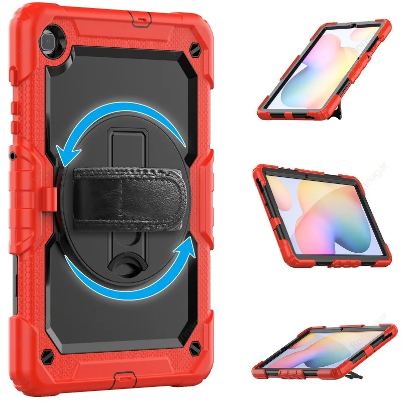 Heavy Duty 360° Rotating Tablet Case with Shoulder Strap