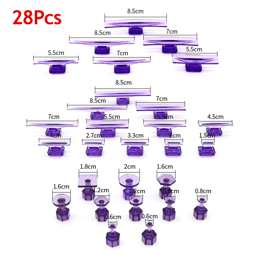 

Автомобильный съемник для вмятин, набор инструментов для удаления вмятин с плоского отверстия после беспокрасочного удаления вмятин с функцией