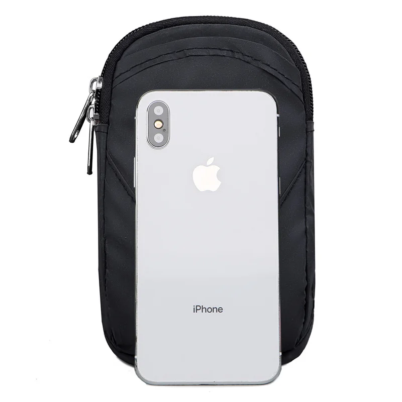 7,2 Zoll Outdoor Laufen Sport Telefon Halter Armband iPhone 15 14 13 12 11 X XR Xs Max Samsung Arm Handgelenk Universal Gym Armbinden – Detail 3