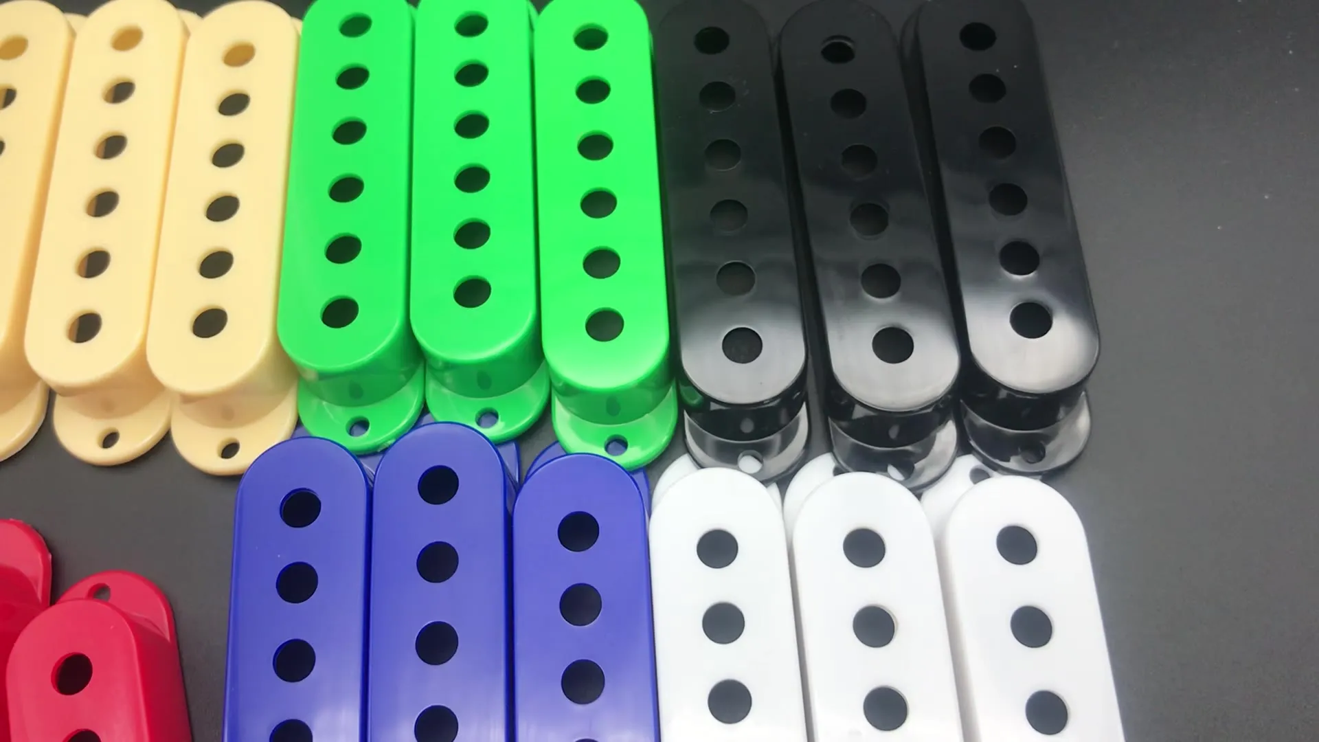 Multi Color Electric Guitar Single Coil Pickup Covers for ST/SQ Electric  Guitar Pickup Lid/Shell/Top 48/50/52mm - AliExpress 18