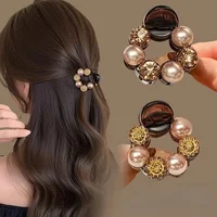 1pc Women’s Low-Profile Hairpin with High-Quality Water-Drop Embellishments, Simple, Curled Hair Accessories. 1