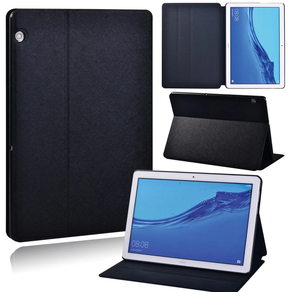 Capa para tablet com suporte de couro,