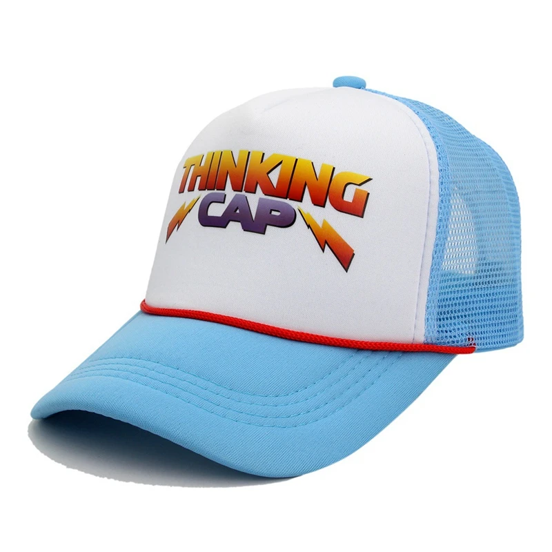 Movie Season 4 Cosplay Costume Montauk Dustin Boy Hat Thinking CAP Baseball Cap Trucker Hats Unisex Adjustable