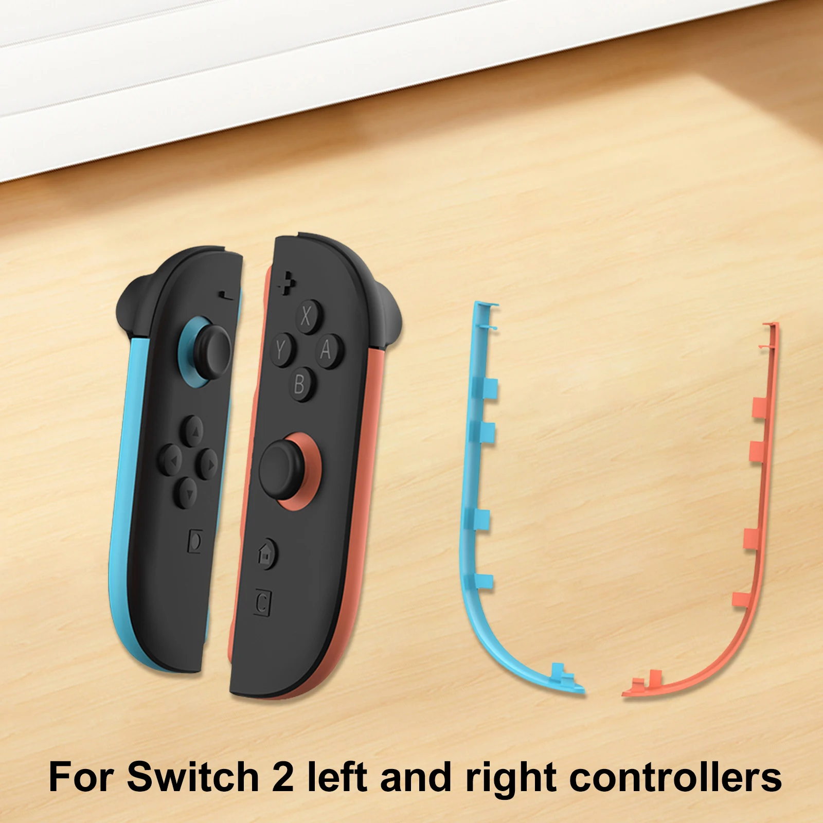 For Switch 2 Joy-Con Decorative Strips Handle Accents Controller Case Side Plate for Nintendo for Switch 2 Gaming Accessories
