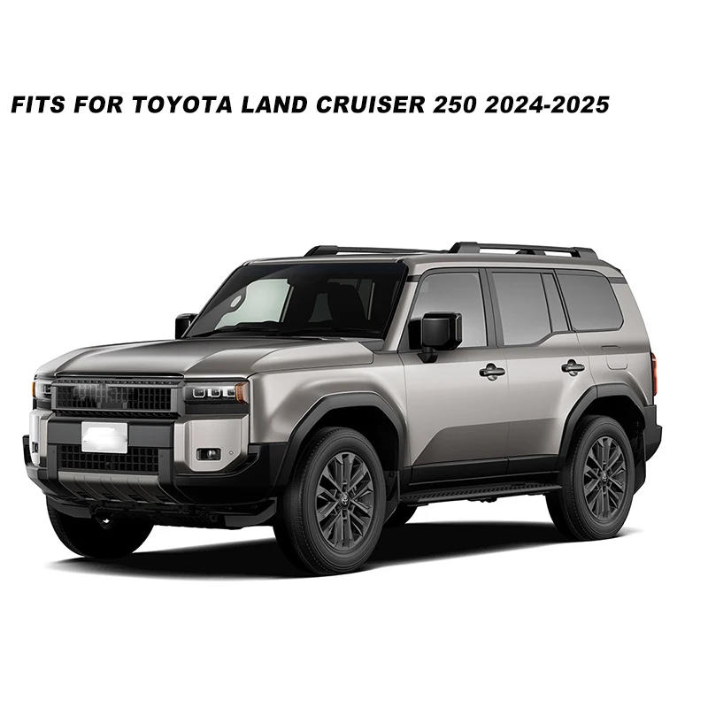 Protections De Pare-chocs Pour Toyota Land Cruiser J250 Prado (2024-2026) - Kit 4 Pièces ABS Noir - TINIANHHCT