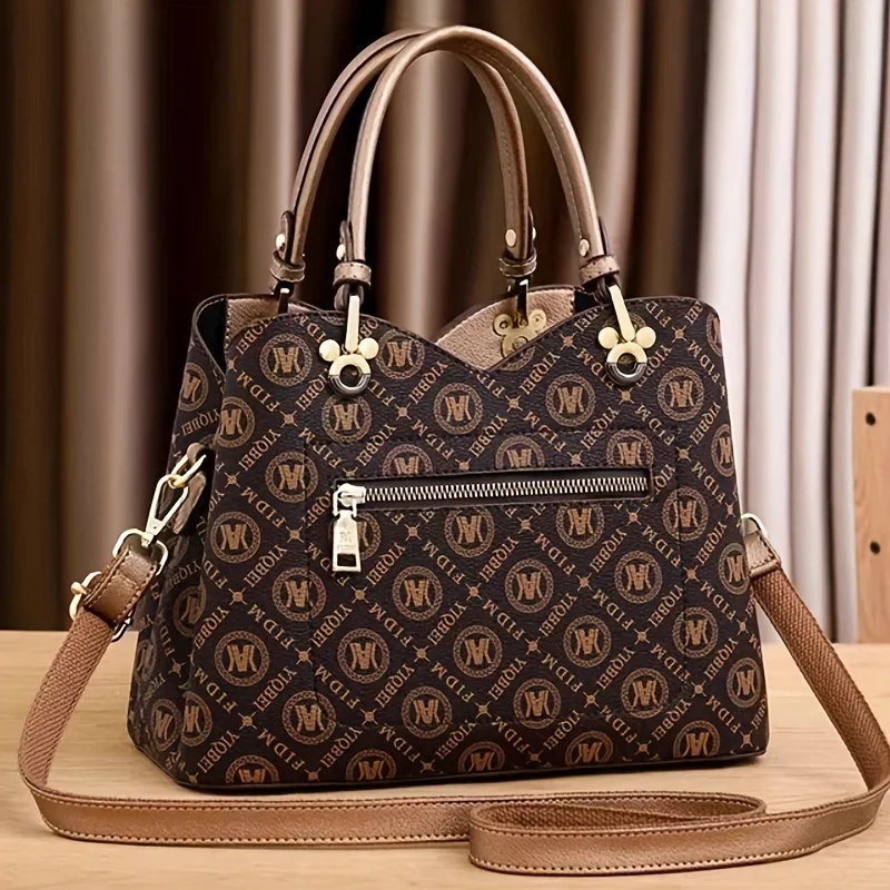 3pcs set women's tote bag, classic large capacity, elegant casual handbag, high quality faux leather, ivory white, magnetic clos 3pcs Set Women'S Tote Bag, Classic Large Capacity, Elegant Casual Handbag, High-Quality Faux Leather, Ivory White, Magnetic Clos 3