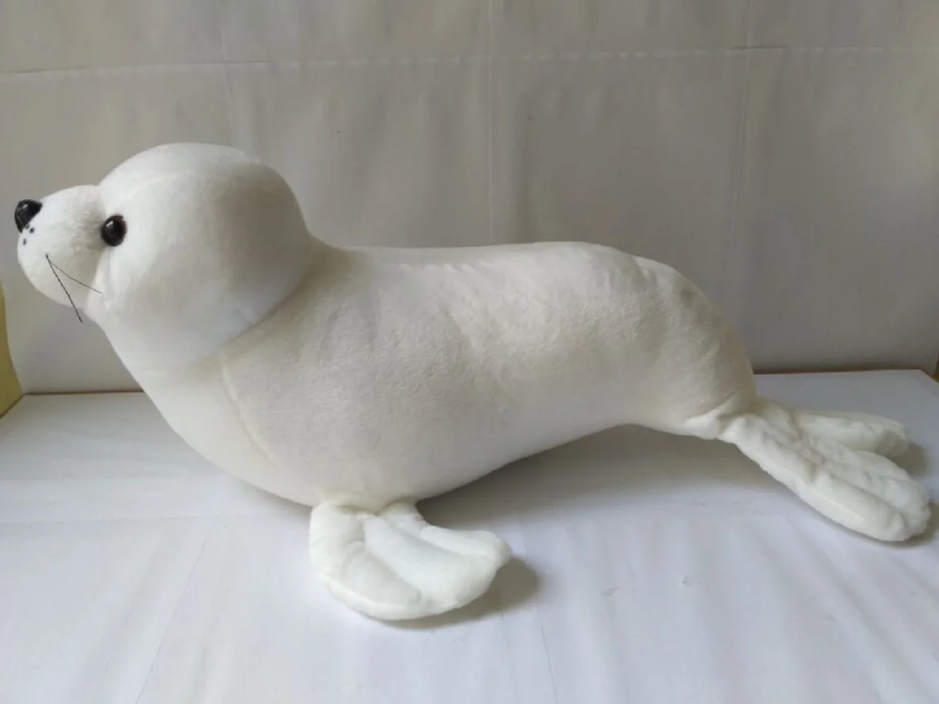 big-new-plush-sea-lion-toy-stuffed-white-high-quality-sea-lion-doll-birthday-gift-about-60cm