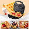 Electric Sandwich Maker 3 Type Non-Stick Iron Pan Waffle Maker Cooking Breakfast Machine Toaster Baking Snacks Household Machine 6