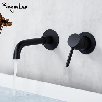 Wall-Mounted Bathroom Basin Faucet 1