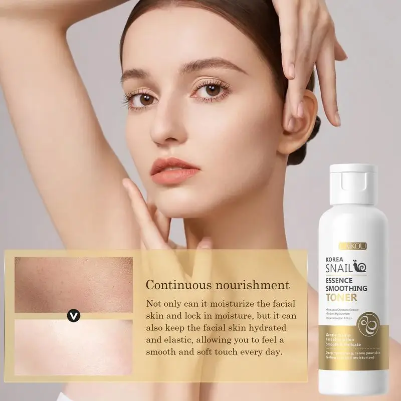 Snail Essence Toner 100ml Anti-Wrinkles Fade Fine Lines Moisturizing Toner Anti-aging Skin Care Product face toner