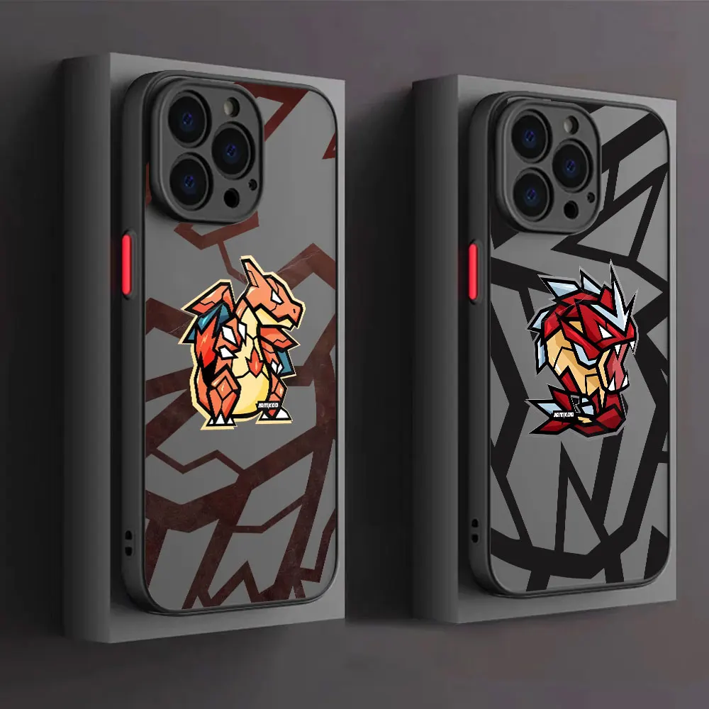 P-Pokmon Charizard Blastoise Custodia Per Telefono Per Apple Iphone 14 Pro 11 X Se 2022 6 15 Promax 13 12 Mini 8 Xr 11 7 Plus Fundas Cover
