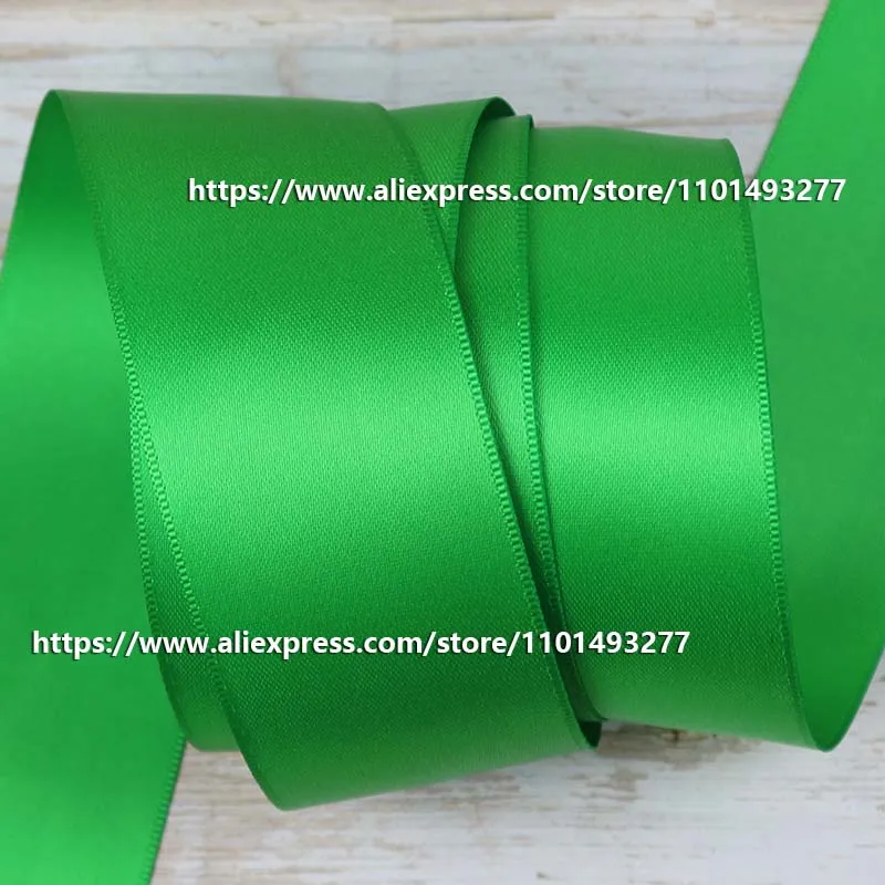 5 Yards Double Sided Satin Polyester Ribbons for DIY Bows Handmade Craft Gifts Wedding Christmas Decoration
