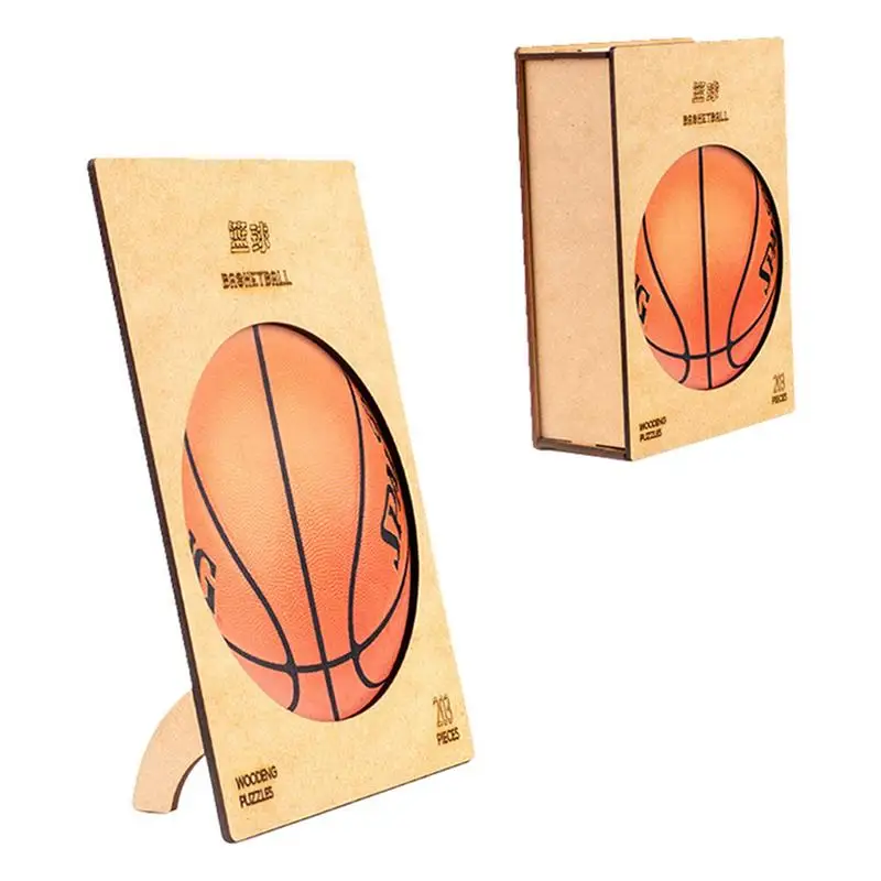 

Wooden Basketball Puzzle Creative Basketball Shaped Jigsaw Puzzles Wooden Puzzles For Men Dad Boyfriend Teenage Boys And