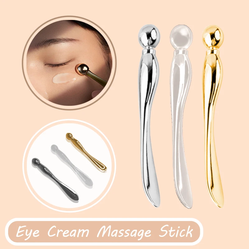 3pcs/box Mini Portable Eye Massager Anti-Ageing Wrinkle Dark Eye Facial Anti-Aging Anti-Wrinkle Soothing Eye Fatigue