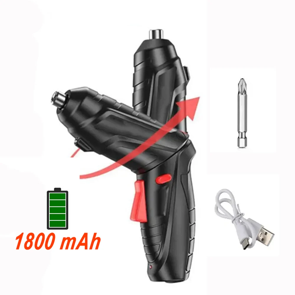 

3.6V 1800mAh Беспроводная электрическая отвертка Мини - домашняя электродрель Ремонт электрических инструментов