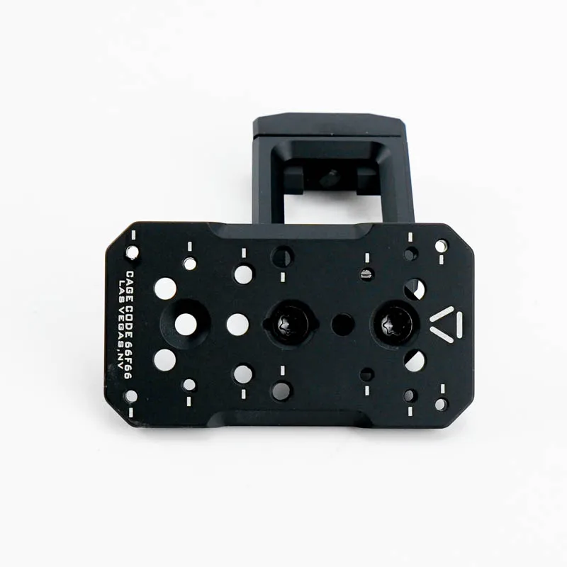 Tactical SI Strike Ambush 45-Degree Optic Mount OM 45 Mirror Bridge Supports Various Red Dots Adapted 20mm Guide Rail