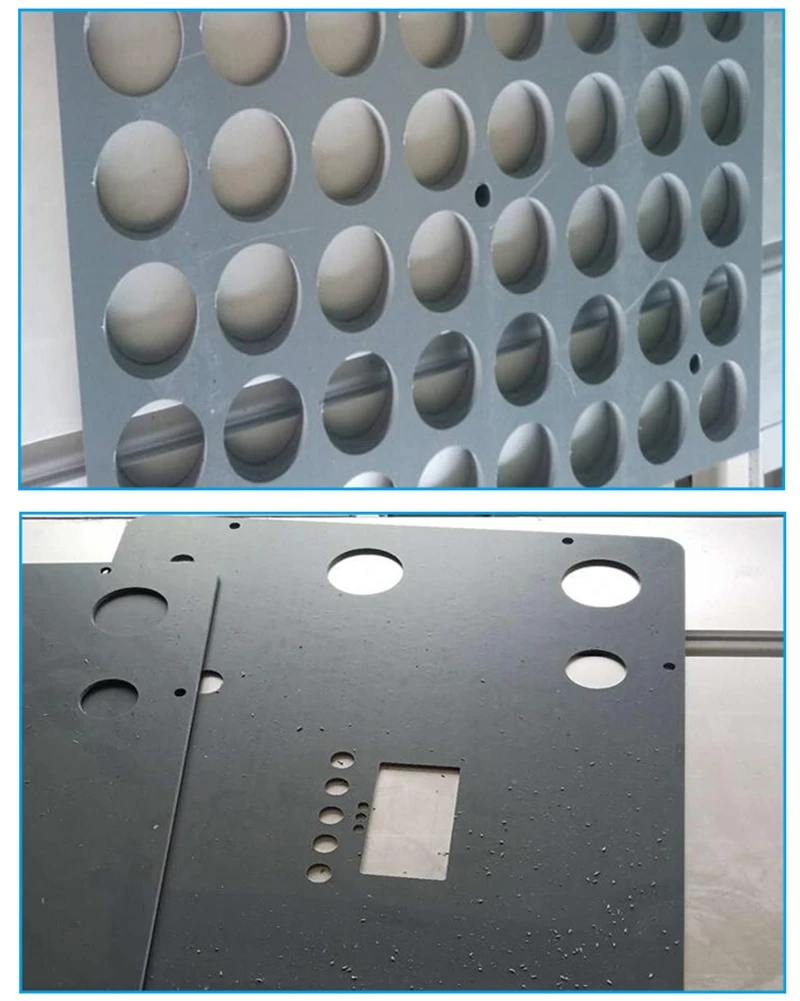 A+H - KIT plaque plastique PVC rigide - 2000x1000mm - plaque plastique gris  clair - 2mm plaque rigide PVC, plaque pvc gris clair (2 pièce)